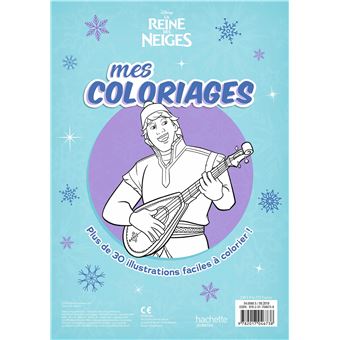 LA REINE DES NEIGES - Mes Coloriages - Disney