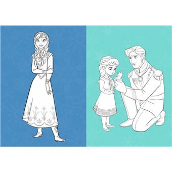 LA REINE DES NEIGES - Mes Coloriages - Disney