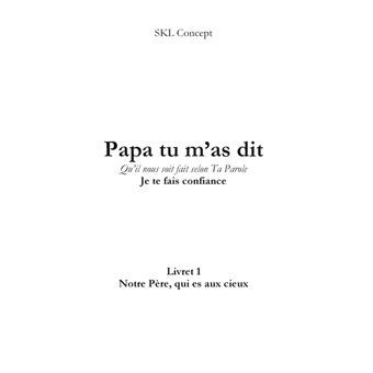 Notre Père, qui es aux cieux