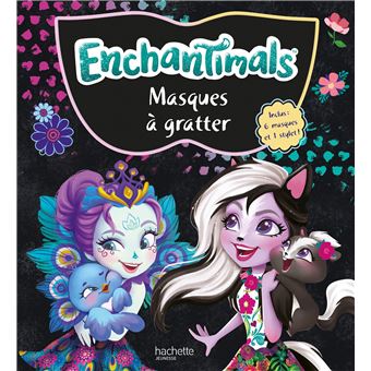 Enchantimals - Masques à gratter