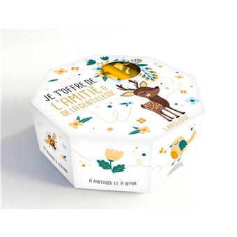 Je t'offre de l'amitié et de la gentillesse