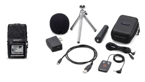 Enregistreur portable Zoom H2n 2 pistes stéréo + Pack d'accessoires APH-2n