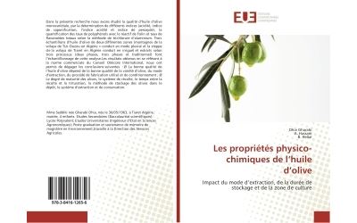 Les proprietes physico- chimiques de l'huile d'olive