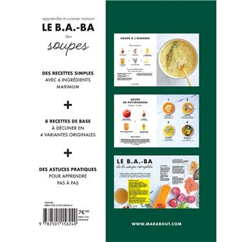 Le B.A.-BA de la cuisine - Soupes
