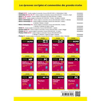 Maths appliquées. ECG. Annales corrigées et commentées. Concours 2019/2020/2021/2022