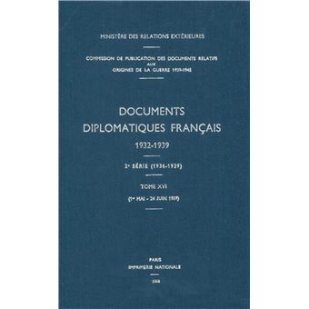 Documents diplomatiques français - 1