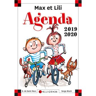 Max et LiliAgenda scolaire 2019-2020