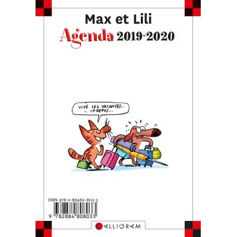 Agenda scolaire 2019-2020