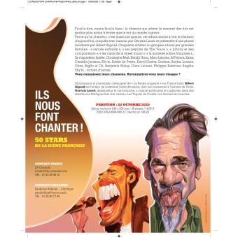 Ils nous font chanter ! - 50 stars de la scène française
