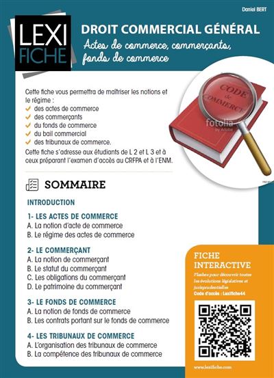 Droit commercial général