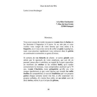 Jeux de mots de tête