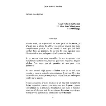 Jeux de mots de tête