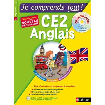Je comprends tout ! Anglais CE2 + cd audio