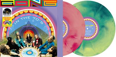 In The 70's Vinyle Mauve et Bleu Marbré Coffret Deluxe