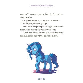 Les licornes de Cristalia - Tome 1 - L'attaque des griffons tempêtes