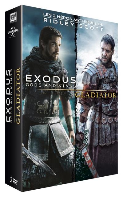 Coffret Exodus et Gladiator Edition Limitée DVD
