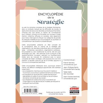 Encyclopédie de la stratégie