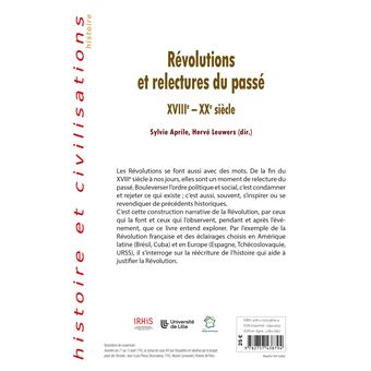 Révolutions et relectures du passé