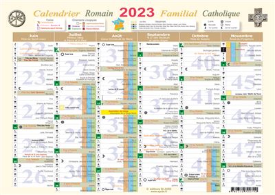 Petit calendrier familial catholique -  Petit calendrier familial catholique - broché