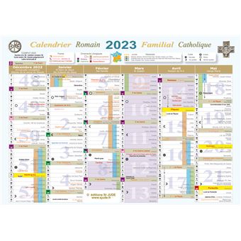 Petit calendrier familial catholique - broché - Petit calendrier familial  catholique - Achat Livre