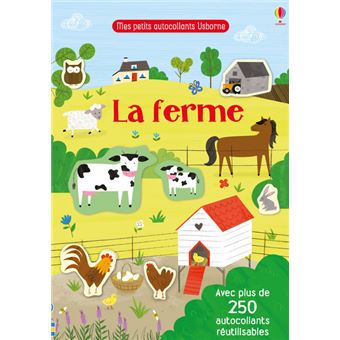 La ferme - Mes petits autocollants Usborne