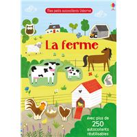 La ferme - Mes petits autocollants Usborne