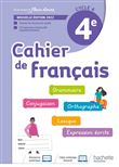 Cahier de Français cycle 4/4e - cahier d'activités