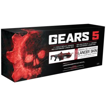 Réplique Lancer MK3 Gears 5 Crimson Red