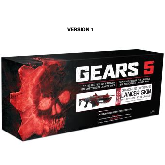 Réplique Lancer MK3 Gears 5 Crimson Red