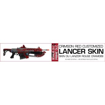 Réplique Lancer MK3 Gears 5 Crimson Red