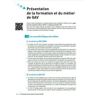 Gendarme adjoint volontaire - Tout en un - Intégrer la fonction publique - 2022/2023