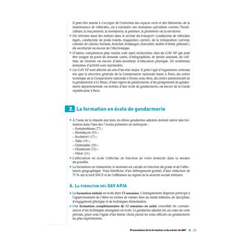 Gendarme adjoint volontaire - Tout en un - Intégrer la fonction publique - 2022/2023