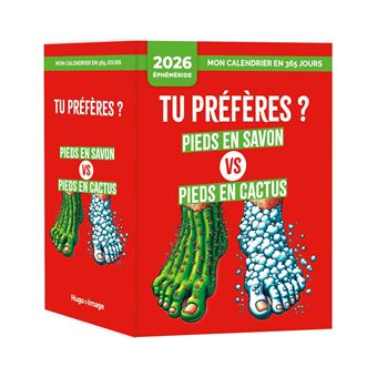 Mon calendrier 2026 - Tu préfères ?