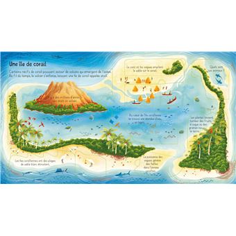 Les récifs coralliens - P'tits curieux Usborne