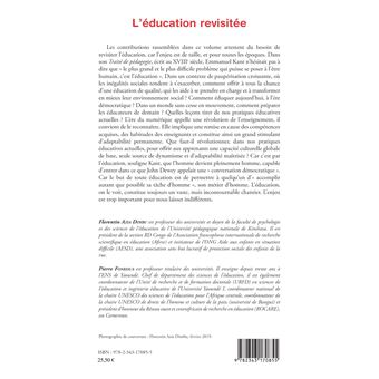 L'éducation revisitée