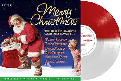 Merry Christmas Edition Limitée Vinyle Rouge et Blanc