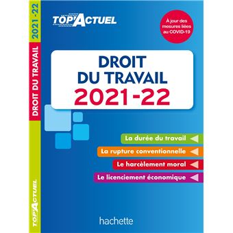 Top'Actuel Droit Du Travail 2021-2022