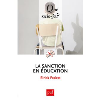 La Sanction en éducation - 1