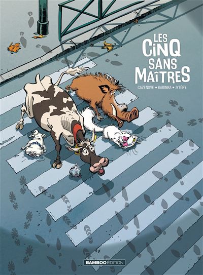 Les Cinq sans maîtres - Christophe Cazenove - cartonné