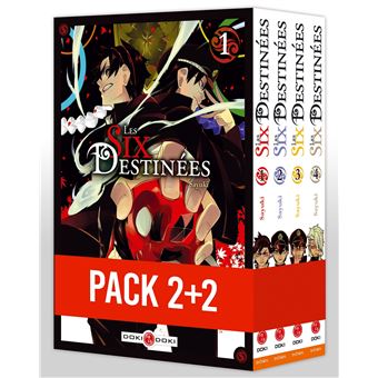 Les six destinées - pack série - 2 vol.offerts