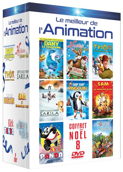 Le meilleur de l'animation 8 Films DVD