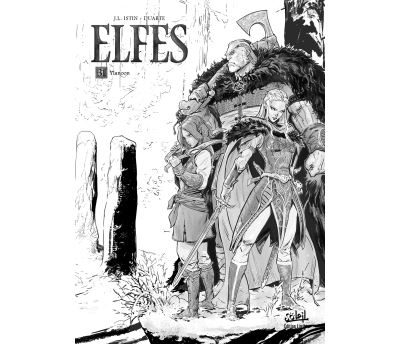 Les Terres d'Arran - Elfes T31 - Edition N&B - Kyko Duarte - relié