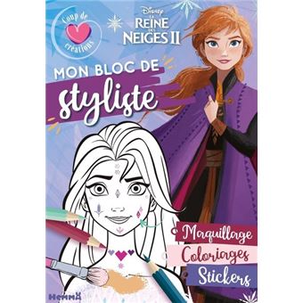 Disney La Reine des Neiges 2 - Mon bloc de styliste