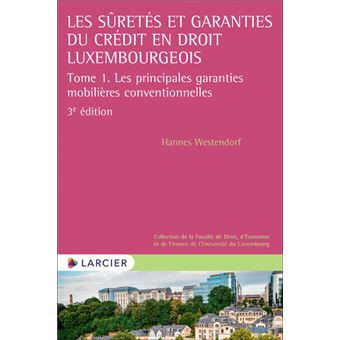 Les sûretés et garanties du crédit en droit luxembourgeois - Tome 1. Les principales garanties mobil