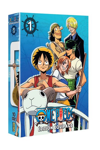 Coffret 1 One Piece Edition pirate 10 DVD