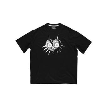 T Shirt Zelda Majoras Mark Noir Taille S