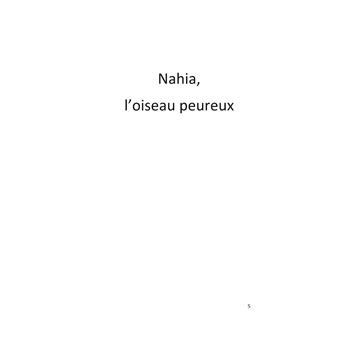 Nahia, l'oiseau peureux