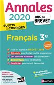 Annales Brevet 2020 Français 3e Sujets & corrigés