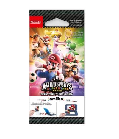 Paquet de 5 cartes Mario Sports Superstars