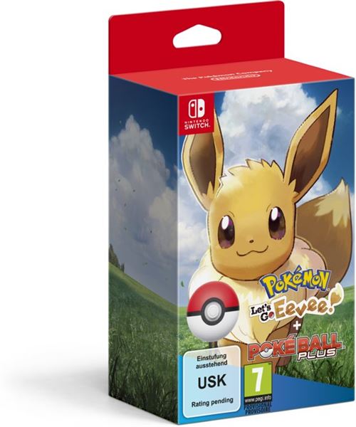 Let s go evoli + pokeball